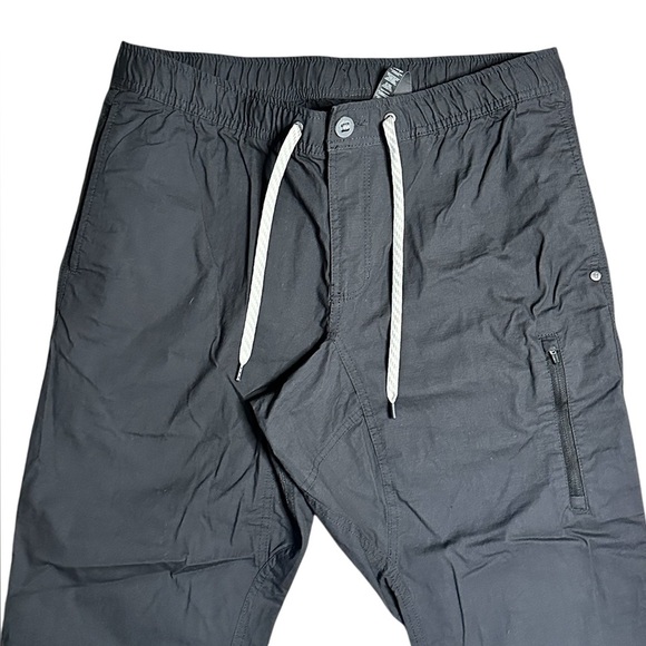 VUORI Traveler Jogger Ripstop Drawstring Pants Mens Size XL Dark Gray - Picture 2 of 6